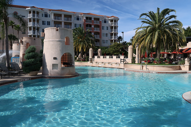 Pool at Marriott Grande Vista Timeshare Resort