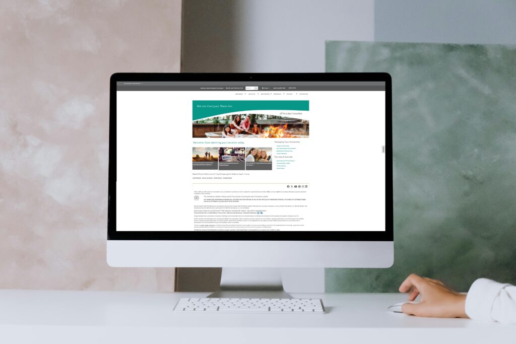 marriott vacation club website