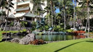 hilton hawaiian village sign