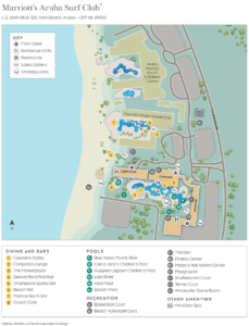 Marriott Aruba Surf Club Resort Map