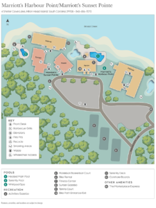 Marriott Harbour Point Sunset Pointe Resort Map