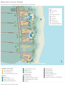 Marriott Ocean Pointe Resort Map