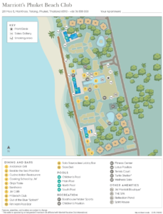 Marriott Phuket Beach Club Resort Map
