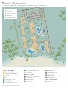 Marriott Playa Andaluza Resort Map
