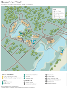 Marriott SurfWatch Resort Map