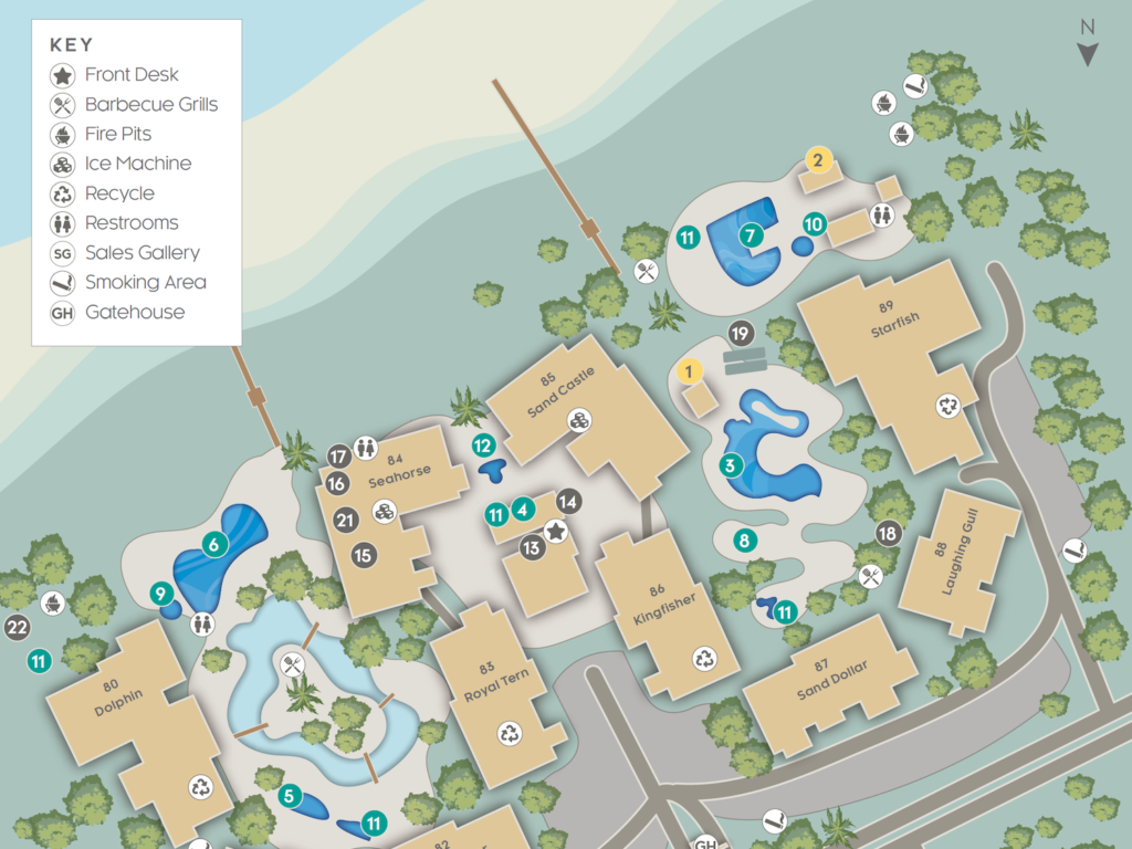 Marriott Vacation Club Resort Maps