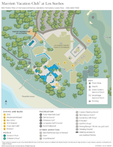 Marriott Vacation Club at Los Suenos Resort Map