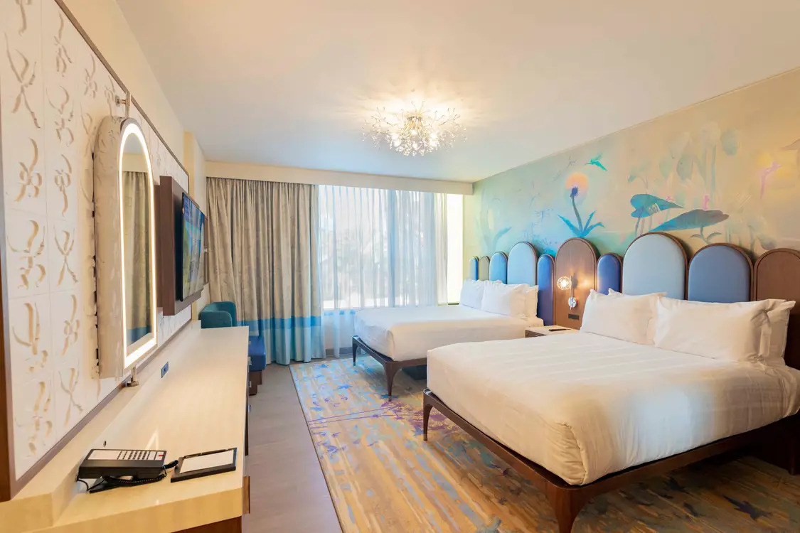 2-Bedroom Villa Bedroom – The Villas at Disneyland Hotel