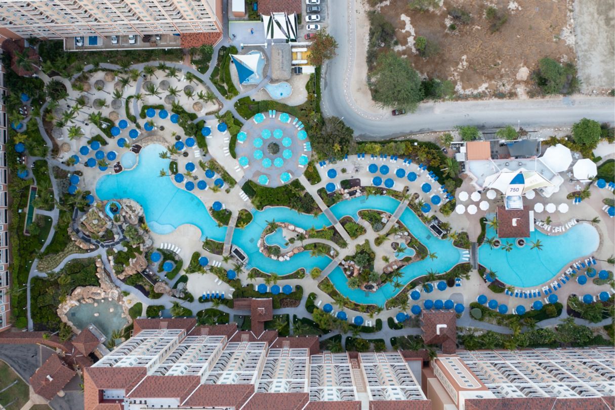 Aruba Surf Club Pool View