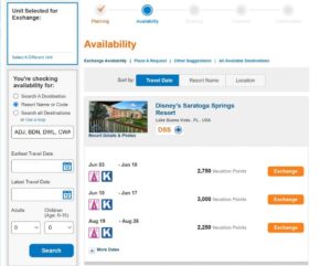 DVC Resort Availability - Interval International