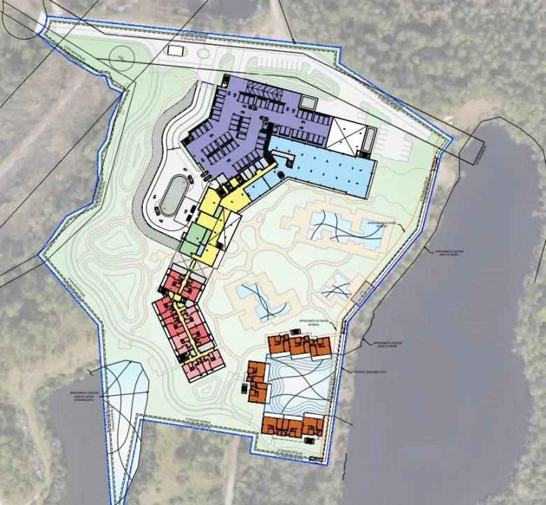 Gateway Vista site plan from WATG