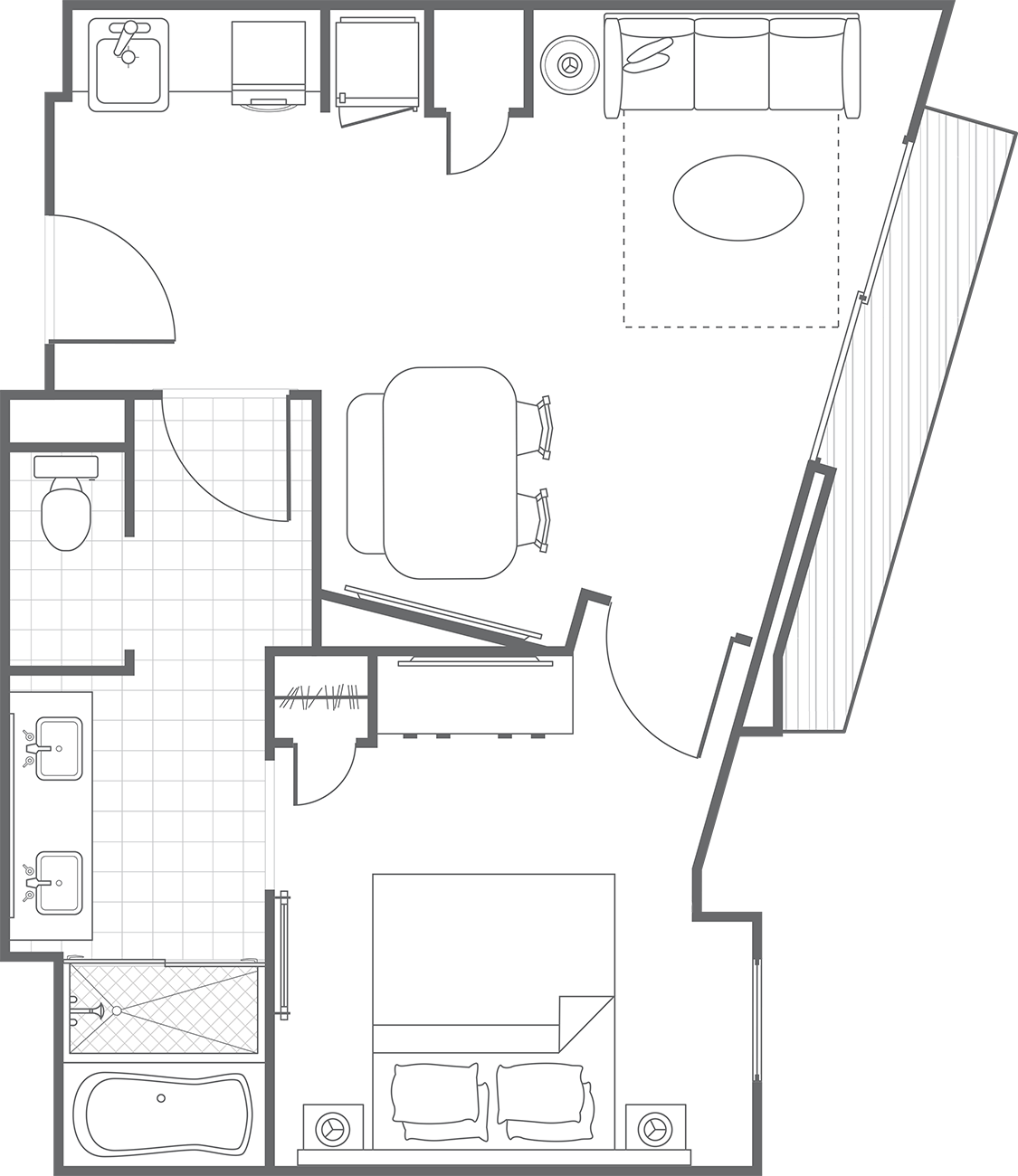 MVC Waikiki floorplan 1br