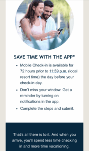 Marriott App - Mobile Check In