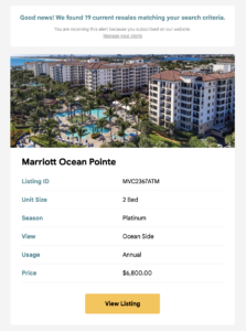 Example of a Digest Email