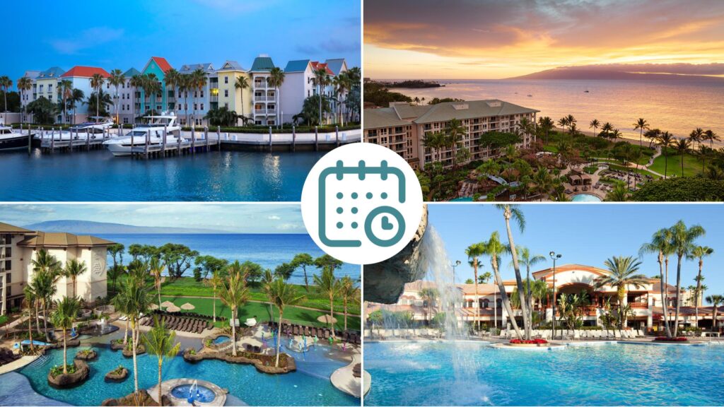 Vistana Signature Network Westin and Sheraton Points Charts