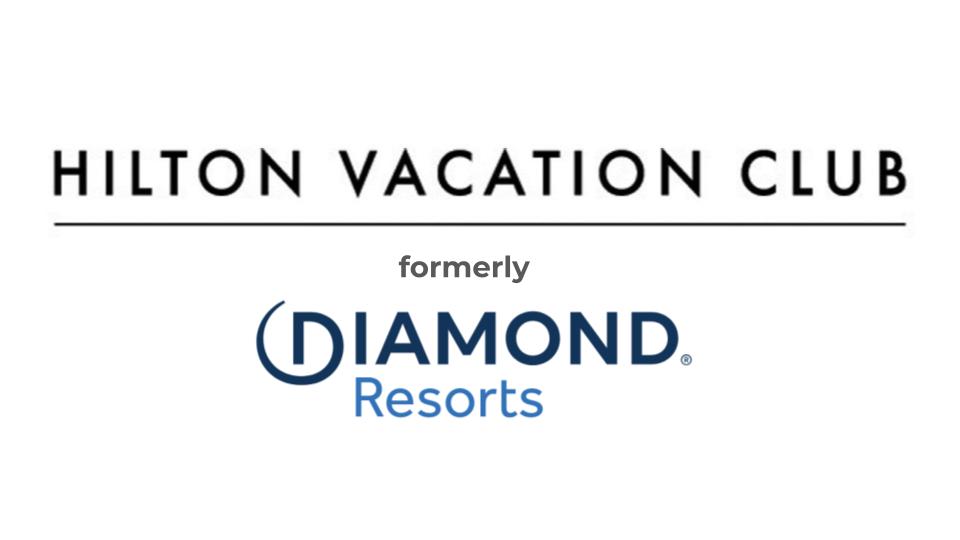 Hilton Vacations Club formerly diamond resorts logo